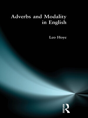cover image of Adverbs and Modality in English